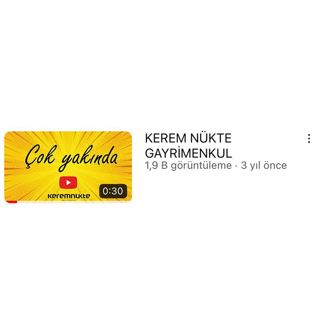 İlk YouTube Videomuz