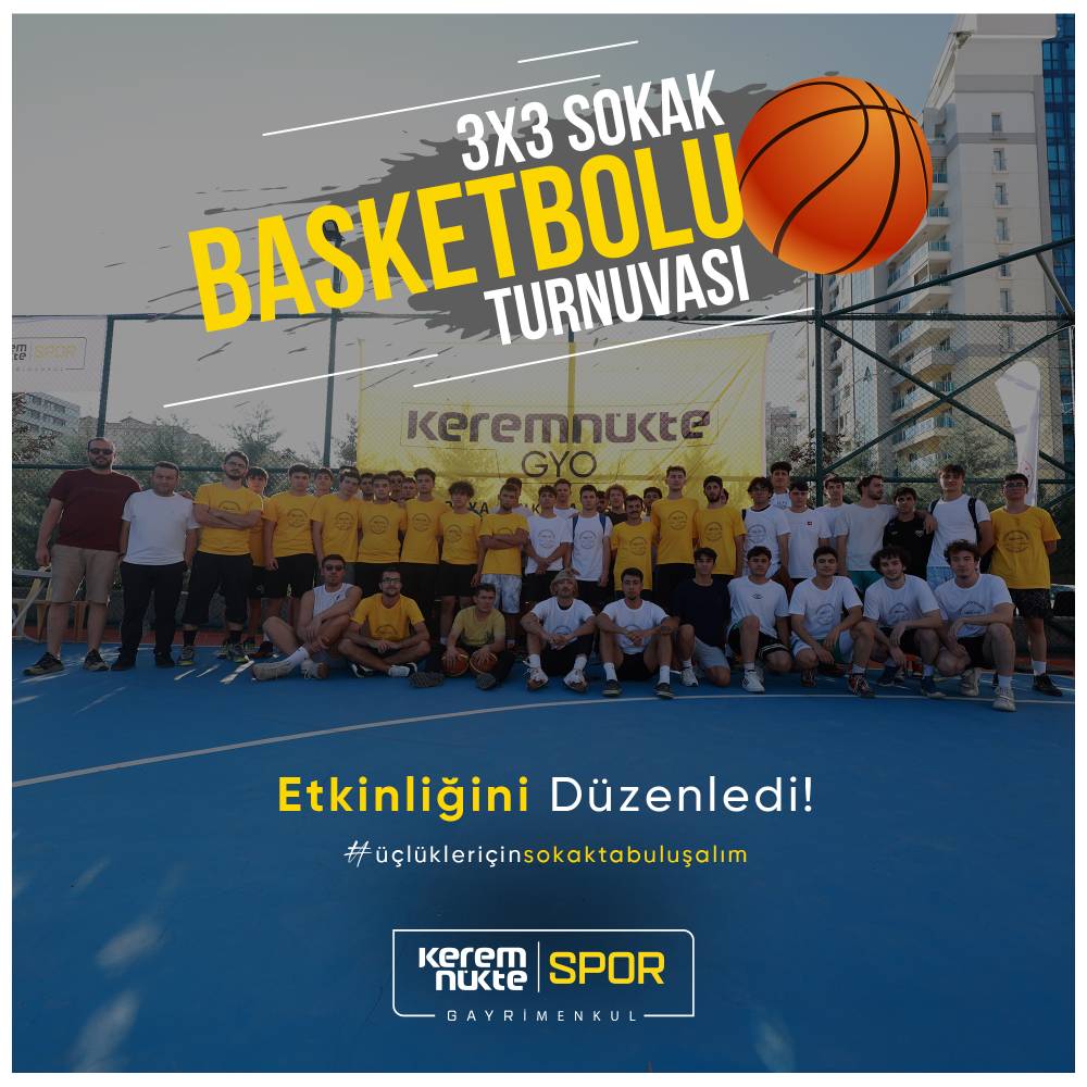 Üçüncü 3X3 Sokak Basketbolu Etkinliği - Bizden Haberler