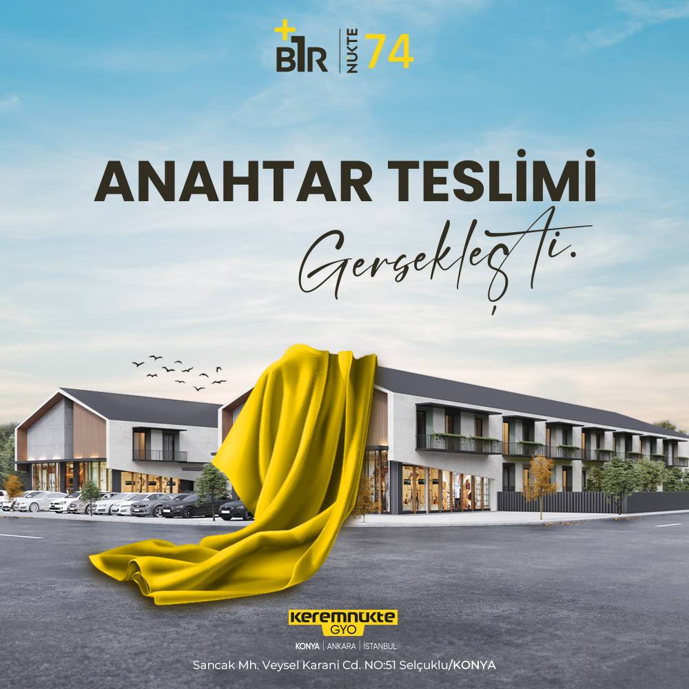 +1 Nükte 74 Projesi Anahtar Teslimi Gerçekleşti - Bizden Haberler